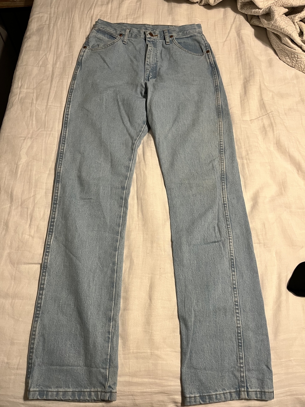 Wrangler Retro Straight Leg Jeans Blue Size 11